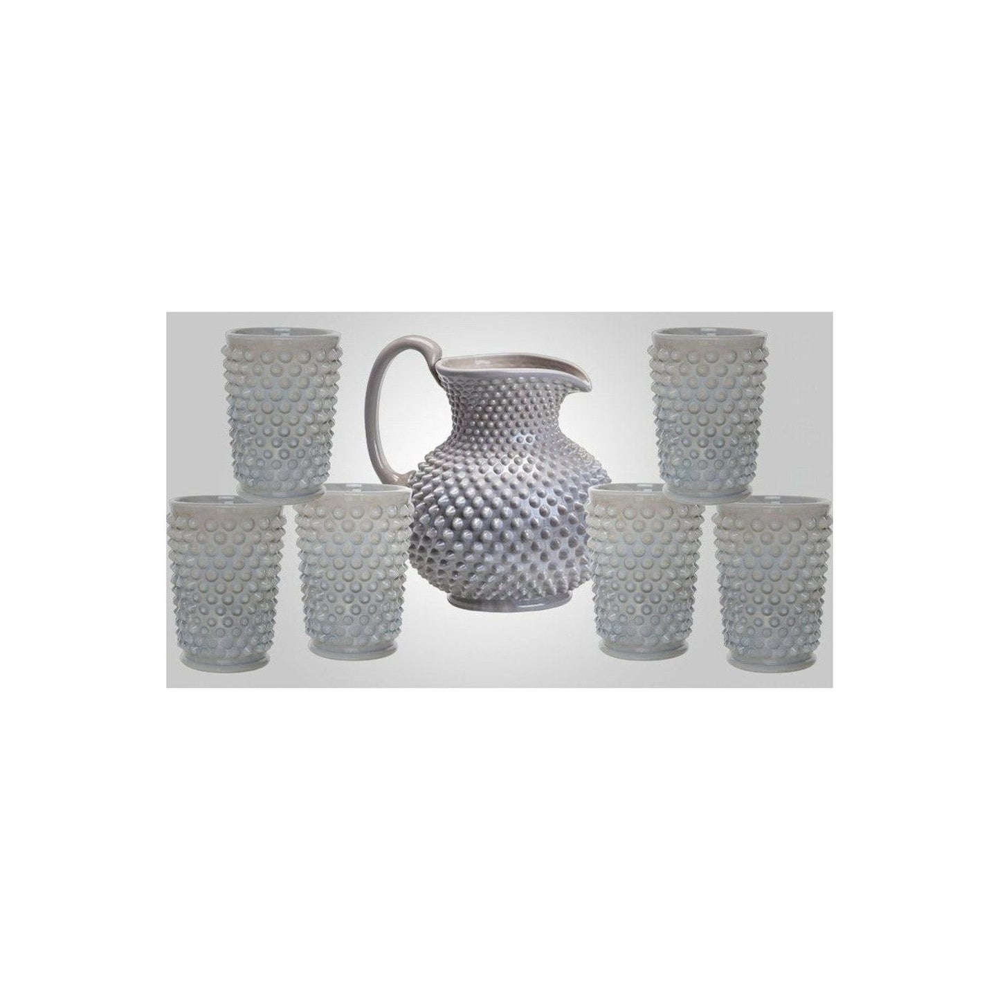 GiGi Hobnail Pitcher & Tumblers
