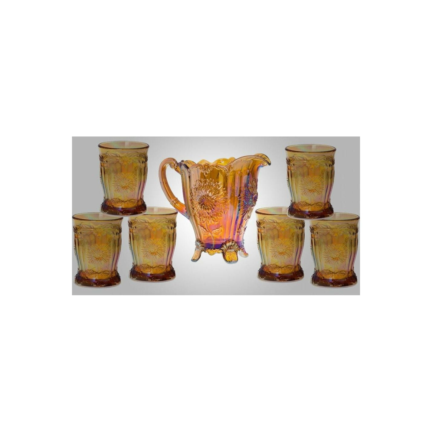Dahlia Pitcher & Tumbler Sets