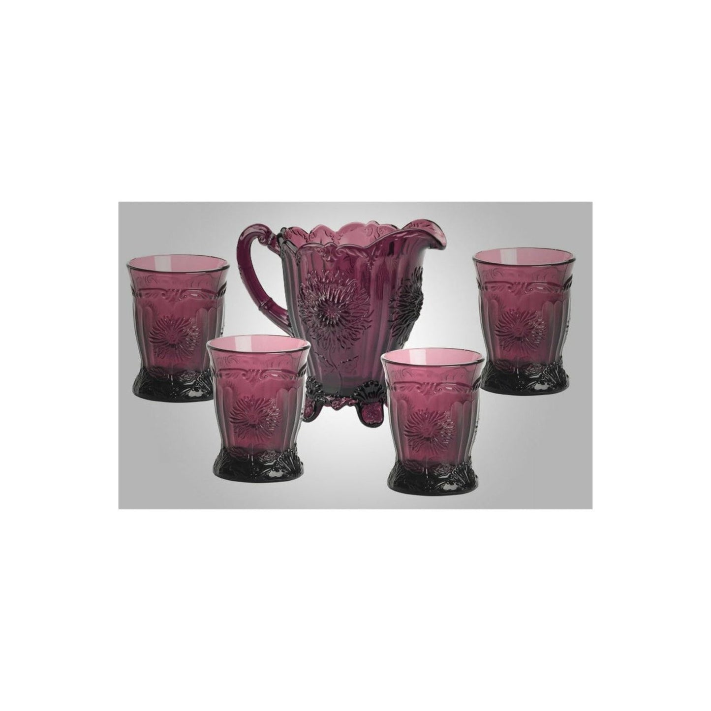 Dahlia Pitcher & Tumbler Sets