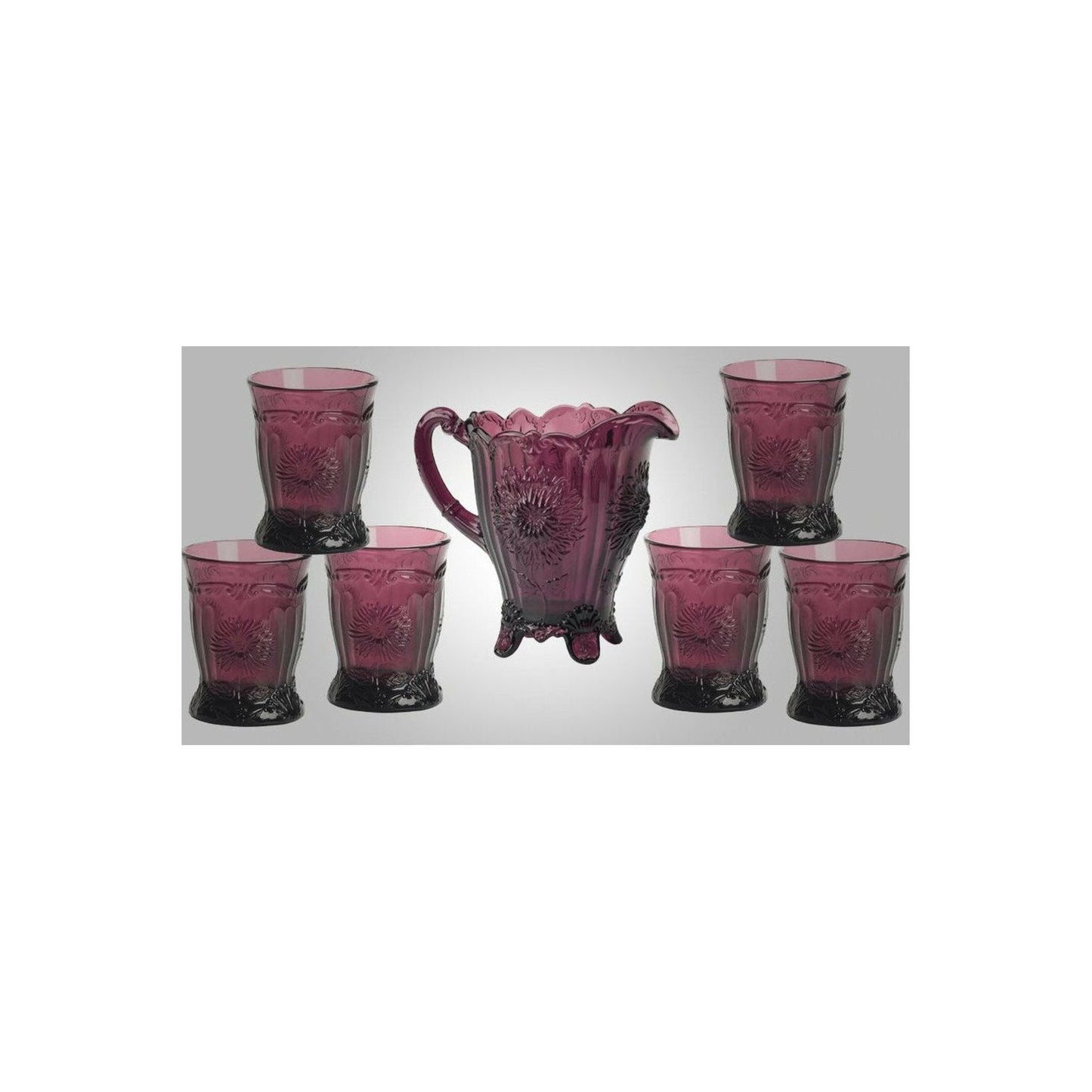 Dahlia Pitcher & Tumbler Sets