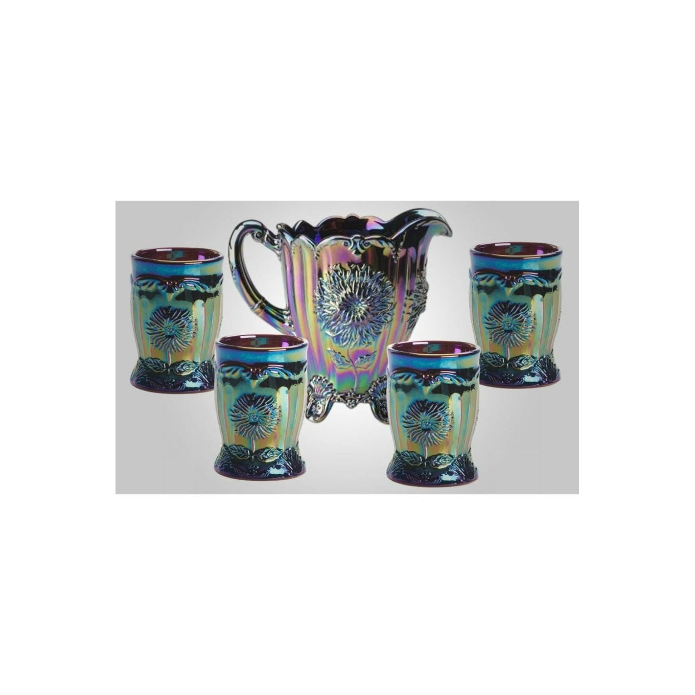 Dahlia Pitcher & Tumbler Sets