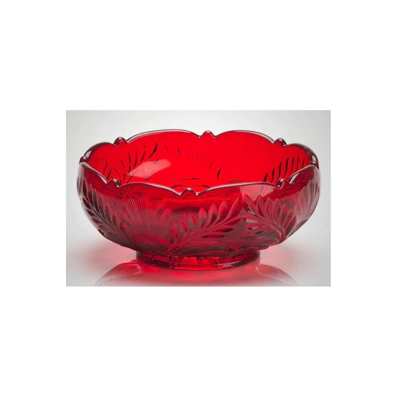 Inverted Thistle Serving Bowl