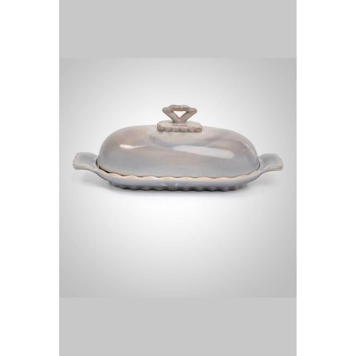 Anna One Stick Oval Butter Dish