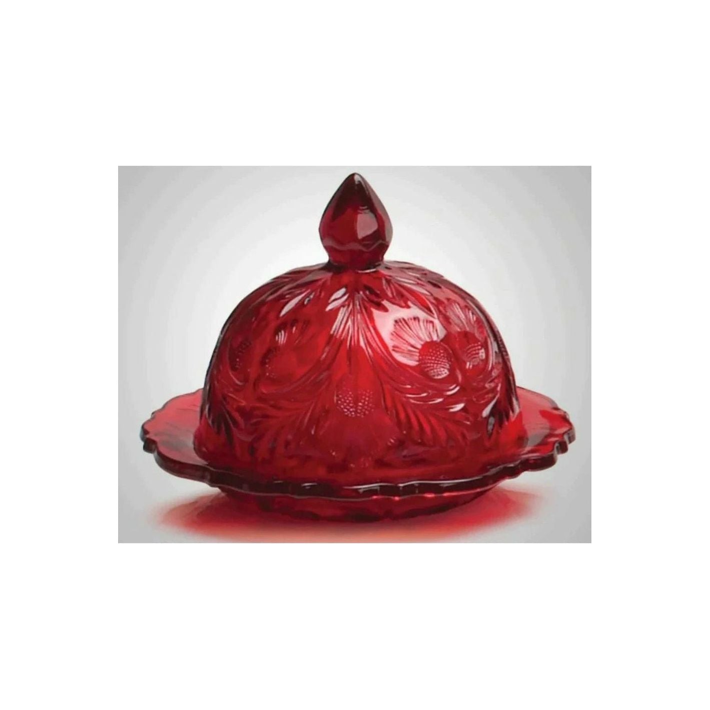 Inverted Thistle Butterdish