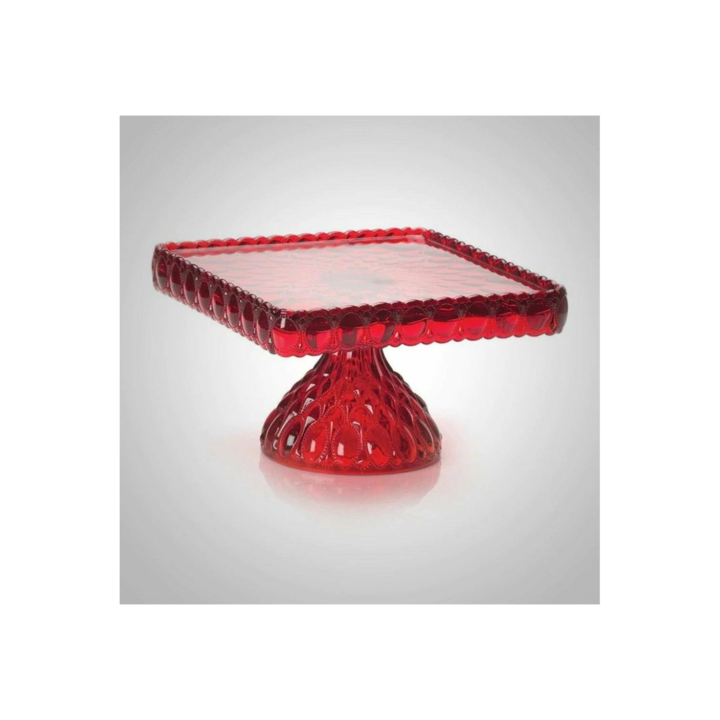 Elizabeth Square Cake Plate