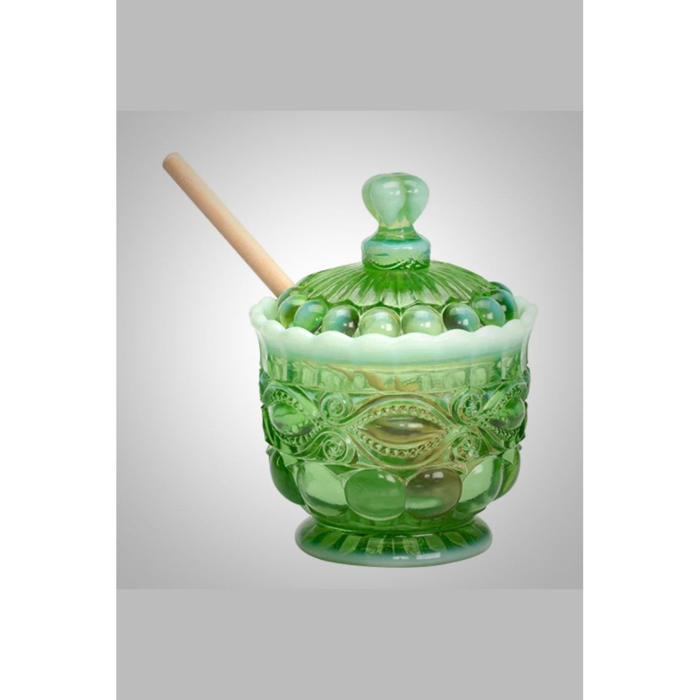 Eye Winker Honey Jar & Dipper
