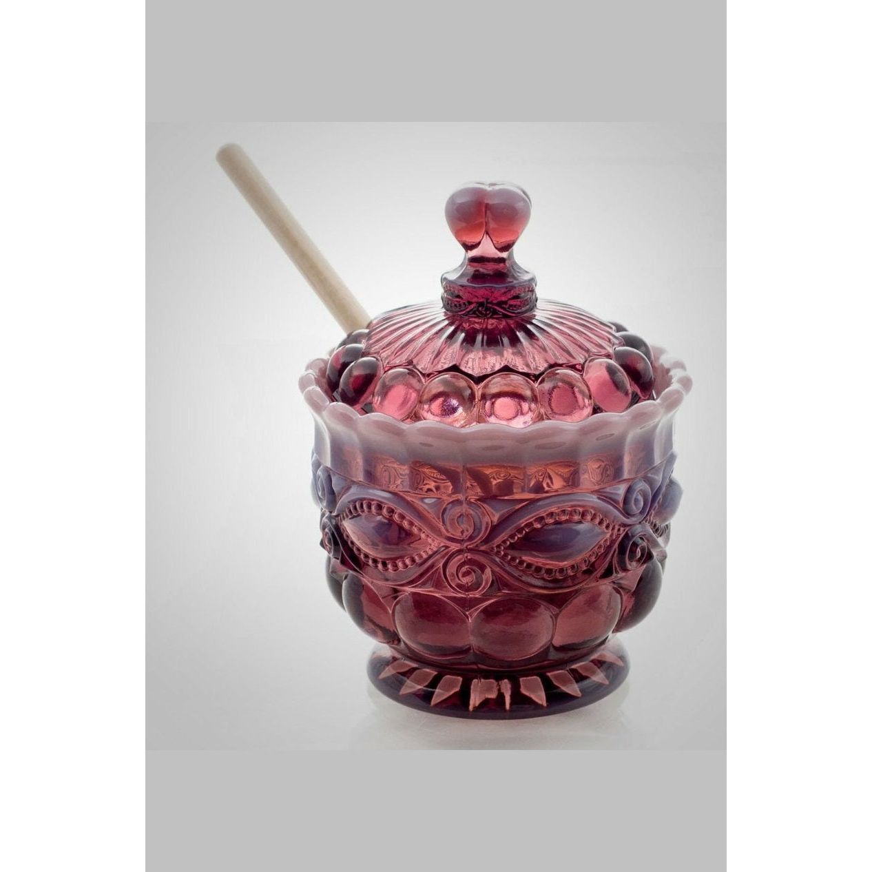 Eye Winker Honey Jar & Dipper