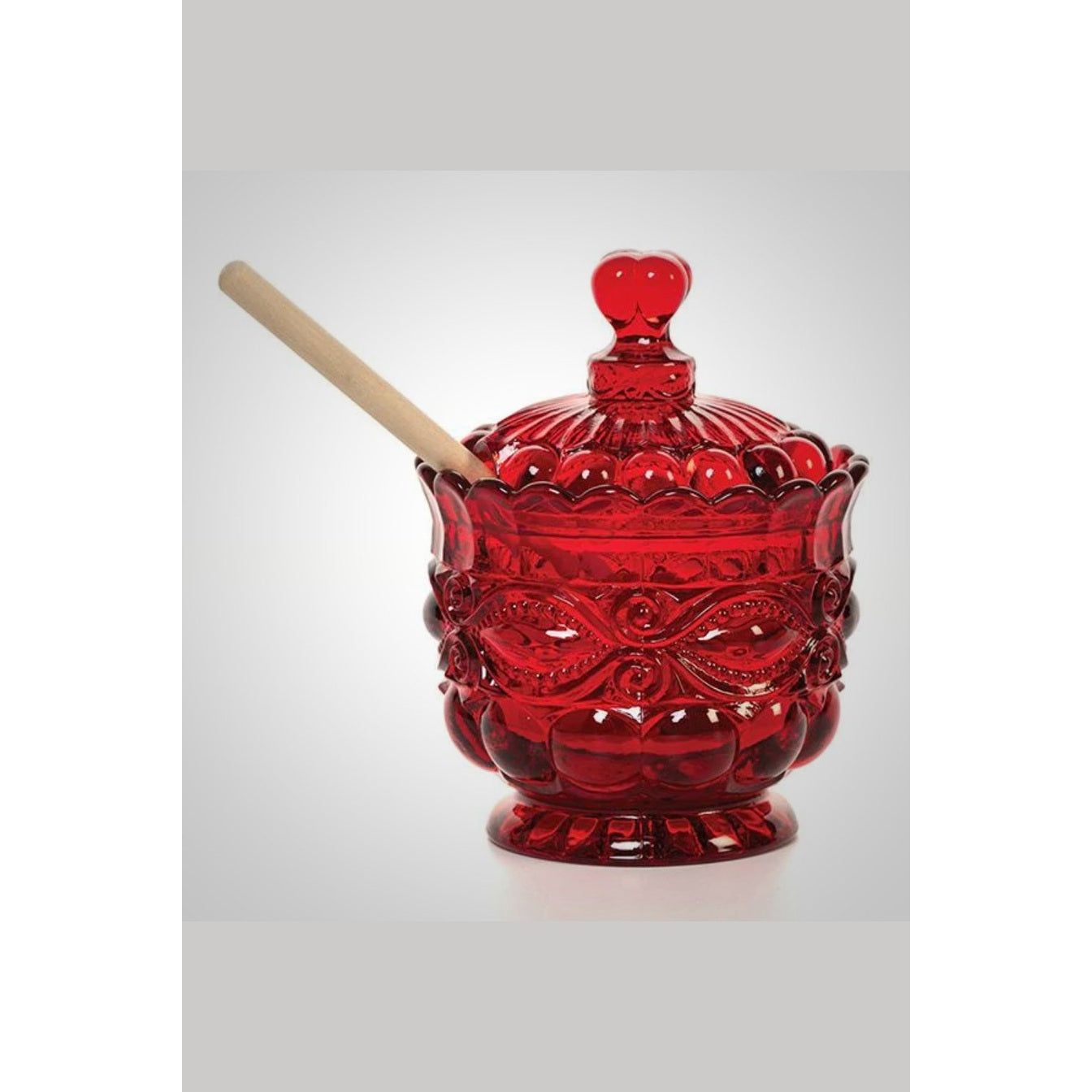 Eye Winker Honey Jar & Dipper