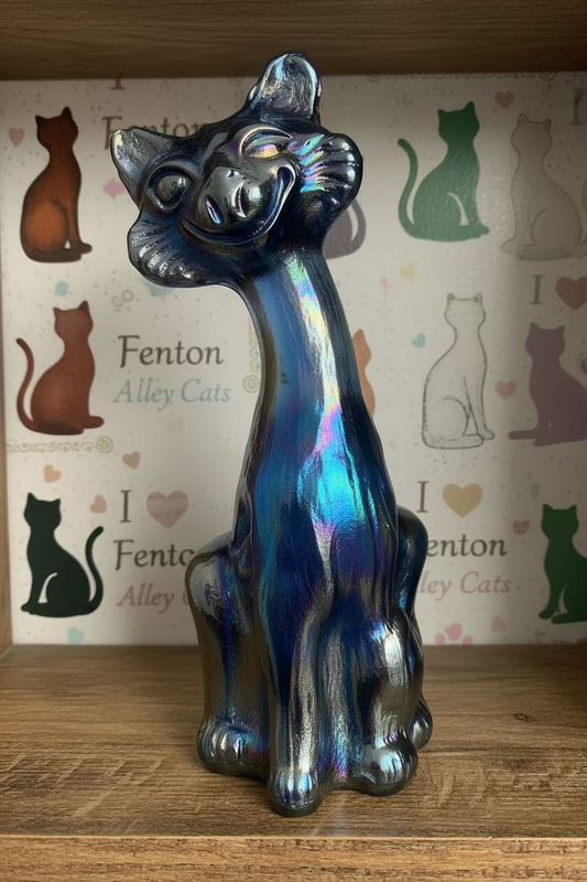 Fenton Glass Alley Cat