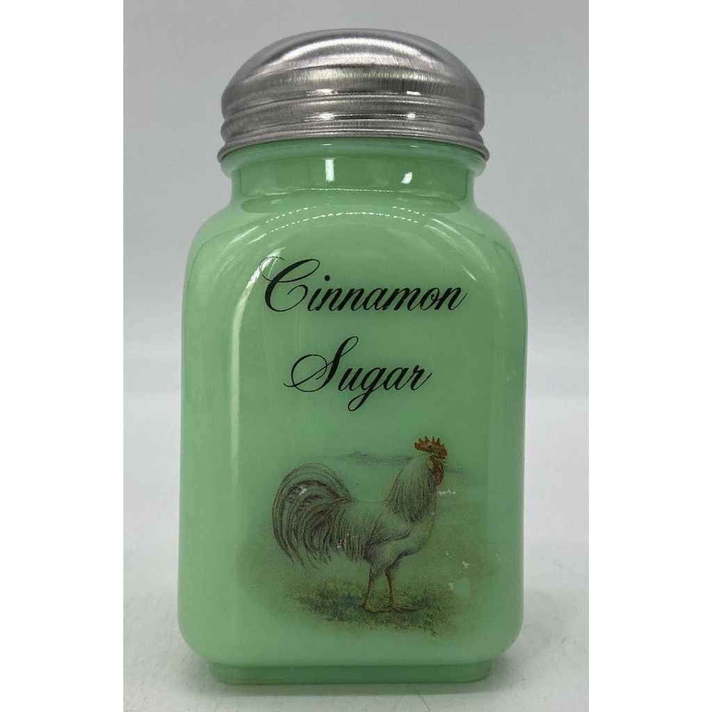 Square Stove Top Spice Jars - Jade