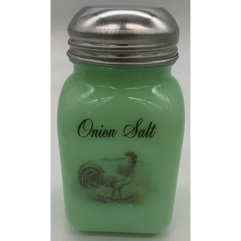 Square Stove Top Spice Jars - Jade
