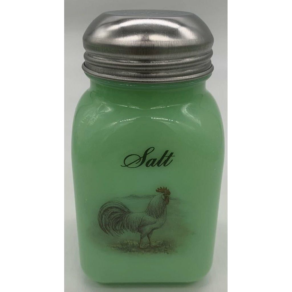 Square Stove Top Spice Jars - Jade