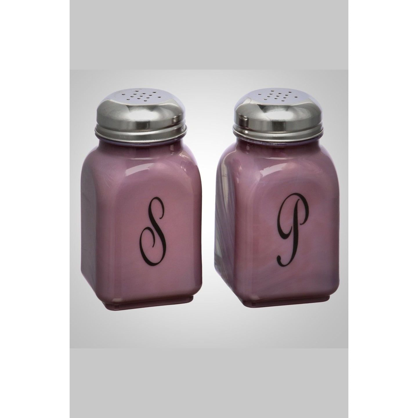 Stove Top Salt & Pepper Shakers Monogram
