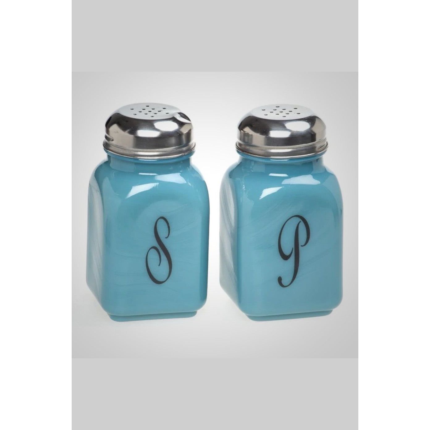 Stove Top Salt & Pepper Shakers Monogram
