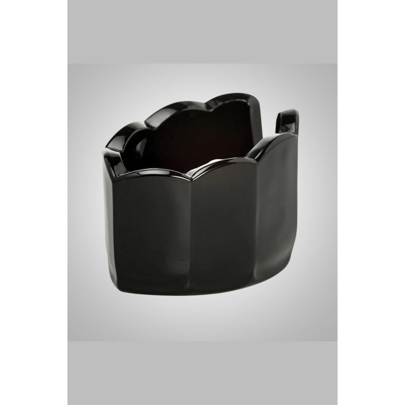 Scalloped Mule Shoe Spoon Rest