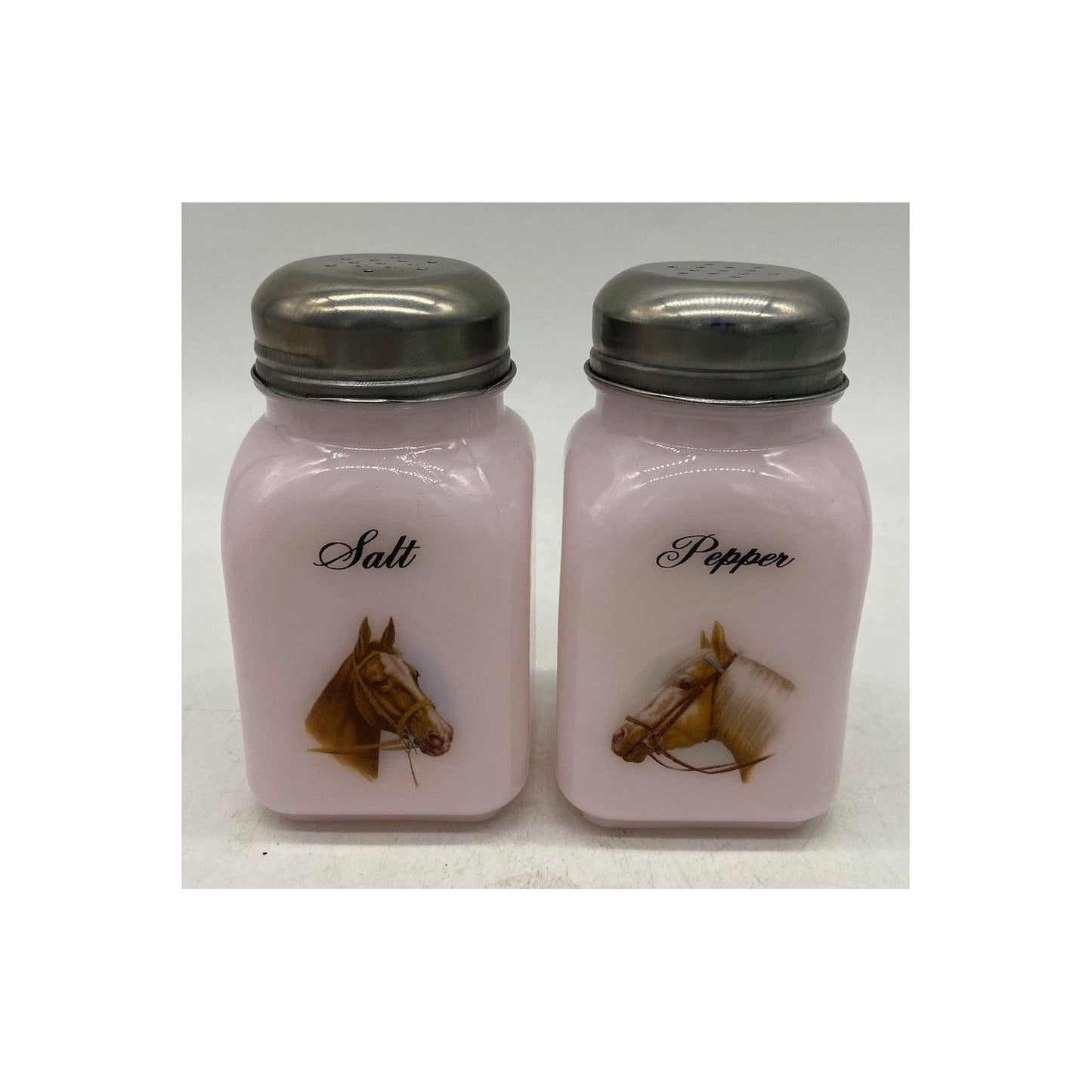 Stove Top Salt & Pepper Shakers Decorated w/Animals
