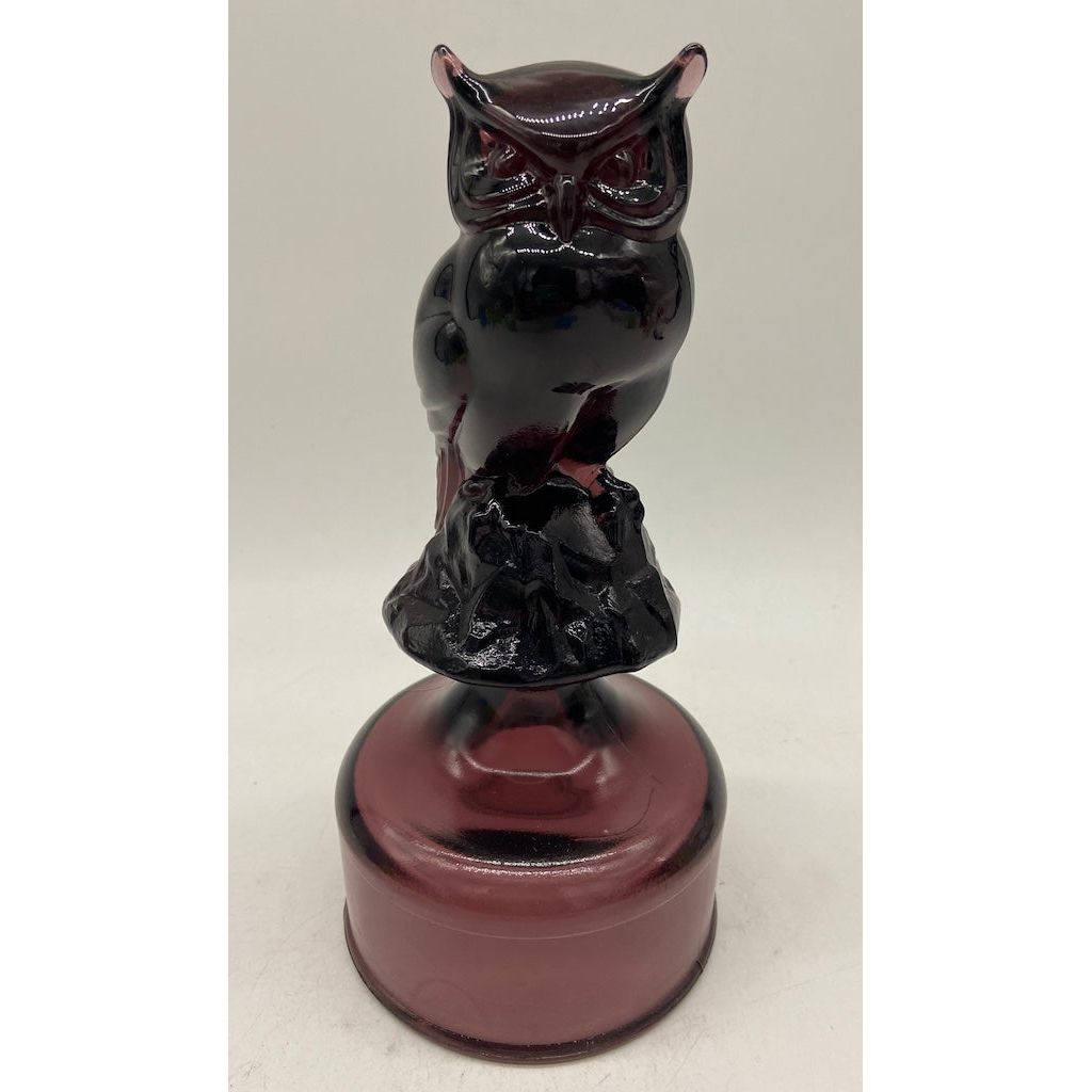 Solid Glass Fenton Large Owl