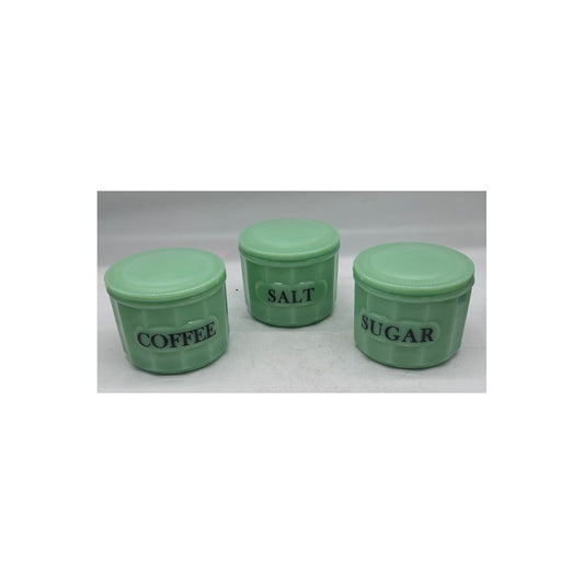 Paneled Canister w/Lid