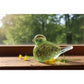 tiny bird shelf sitter glass figurine