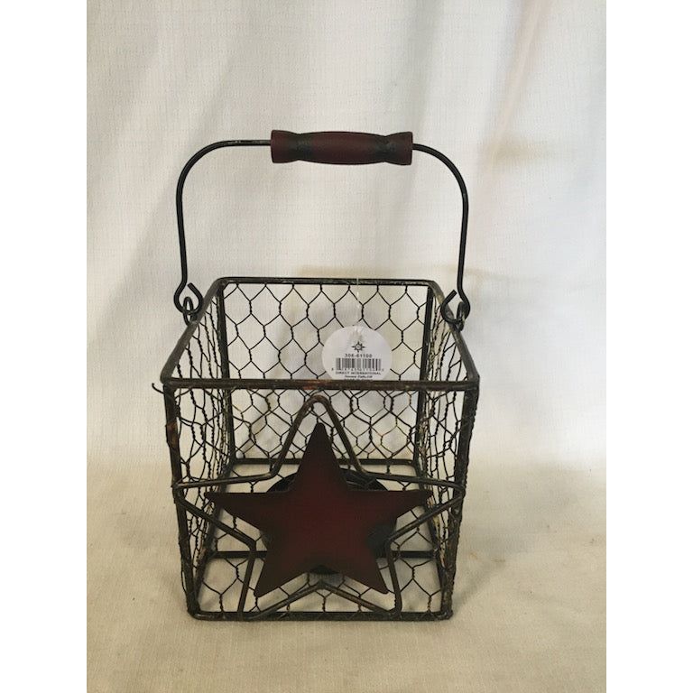 Wire Candleholder - Stars