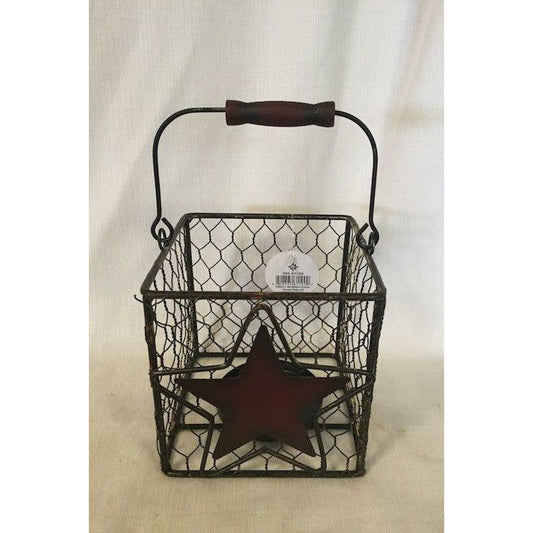 Wire Candleholder - Stars