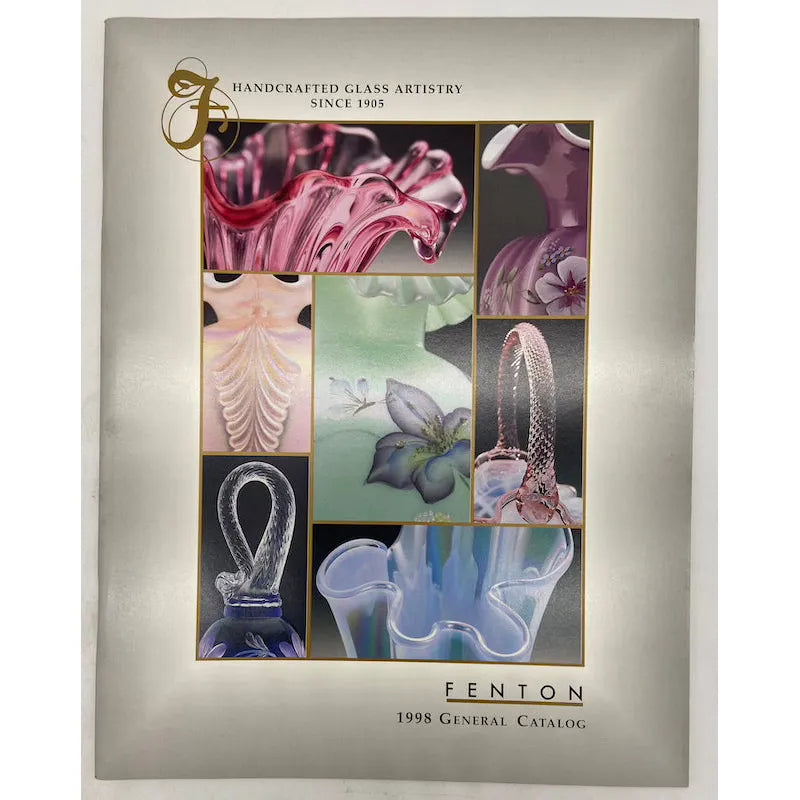 Original Fenton Art Glass Catalog - Great Reference Material