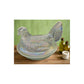 Covered Chicken Dish with on Woven Nest