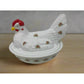 Covered Chicken Dish with on Woven Nest