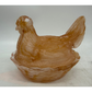Covered Chicken on Woven Nest