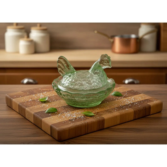 Chick Salt on Woven Base