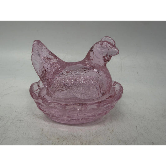 Covered 3" Chicken on Woven Nest