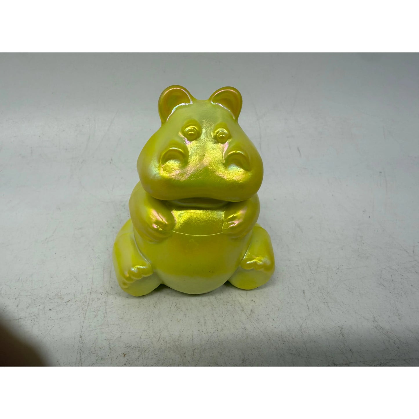 Solid Glass Fenton Hippopotamus "Hippo"