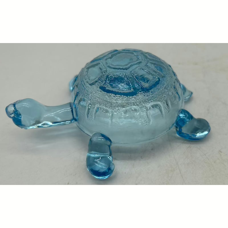 Solid Glass Turtle Paperweight, Small
