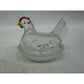 Chicken on Woven Nest Covered Candy