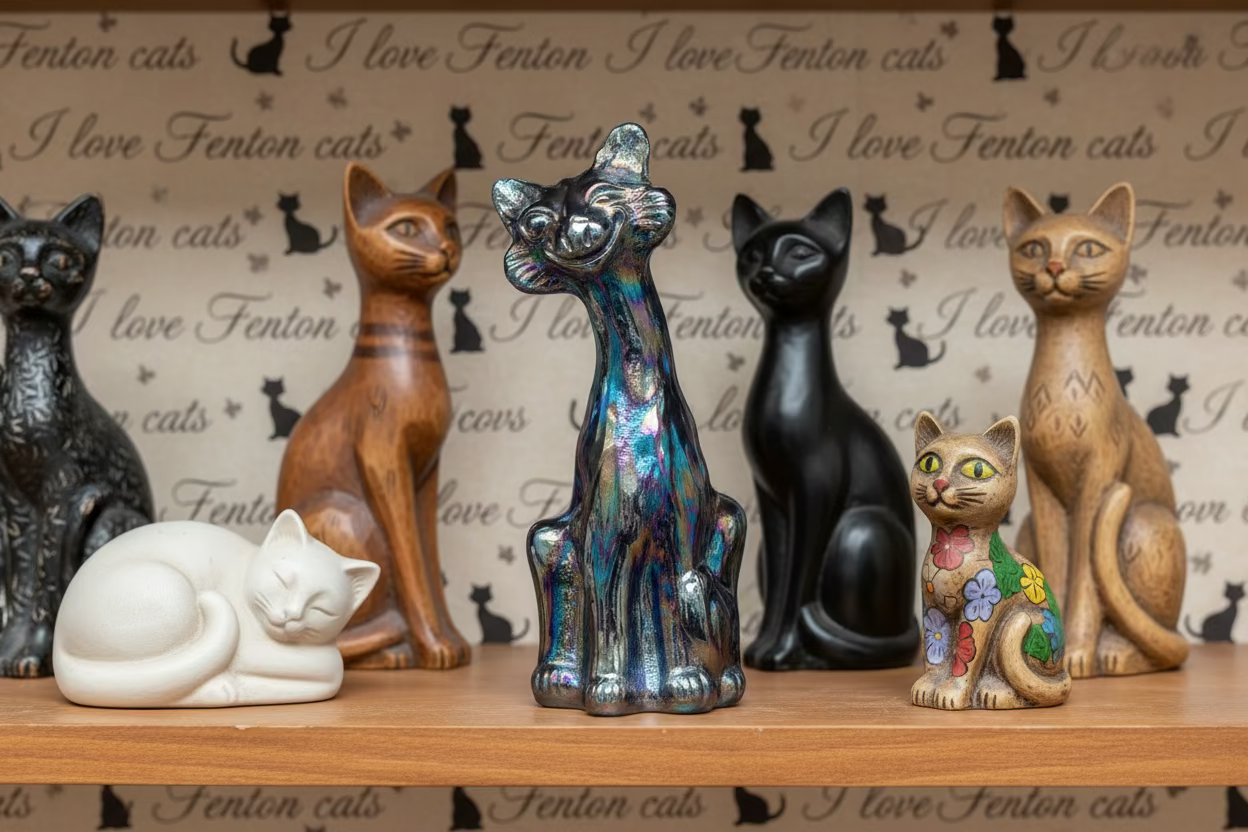 cobalt blue carnival cat