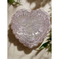 Heart Covered Jewelry Box or Candy Dish