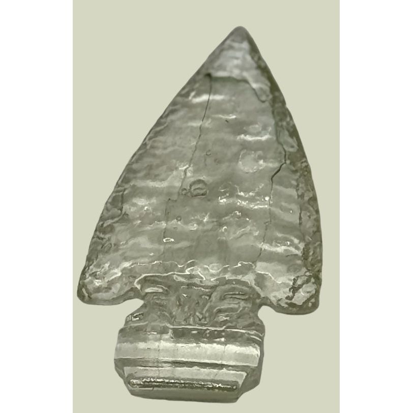 Solid Glass Arrowhead