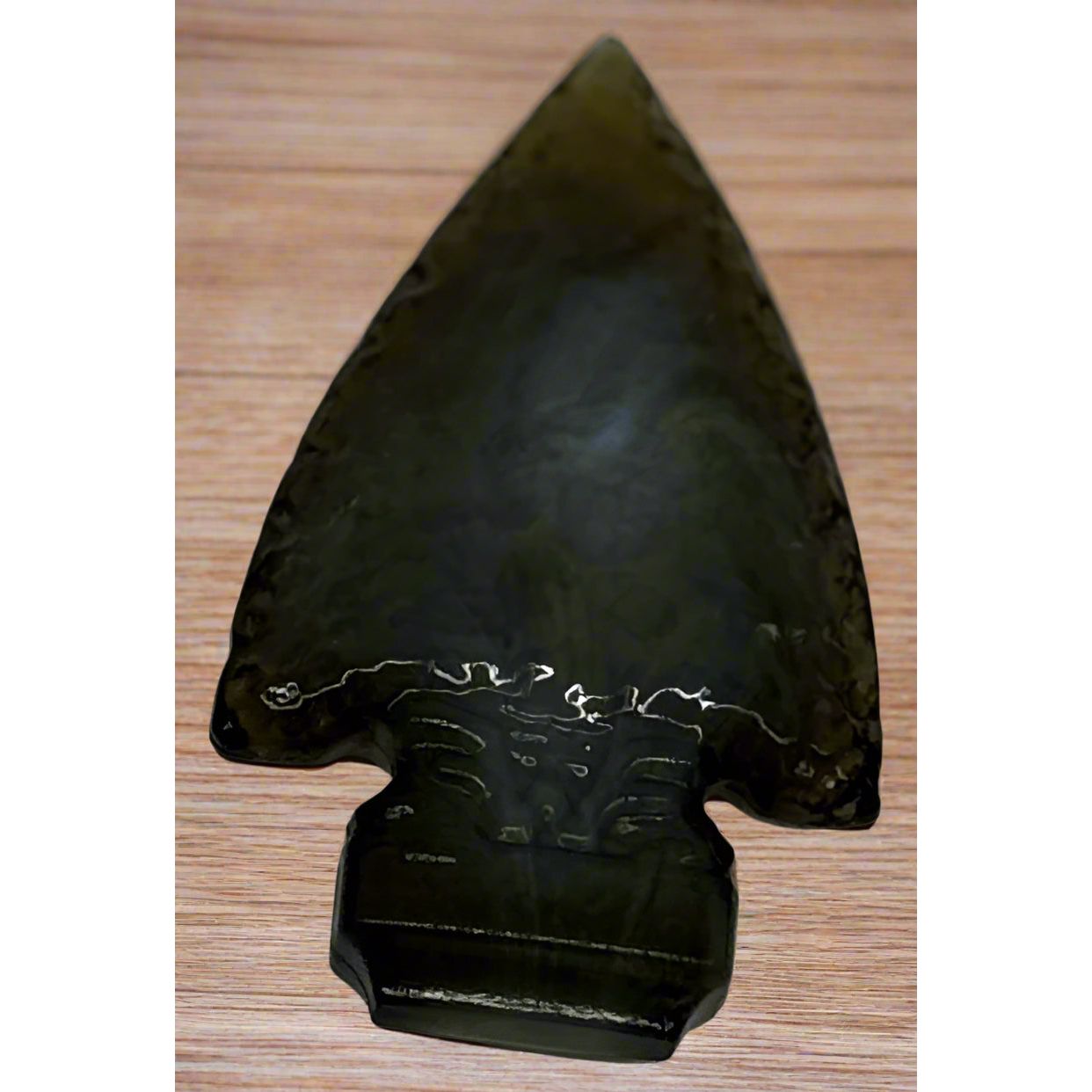 Solid Glass Arrowhead