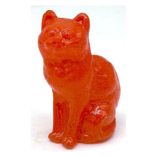 3" Solid Glass Sitting Kitten