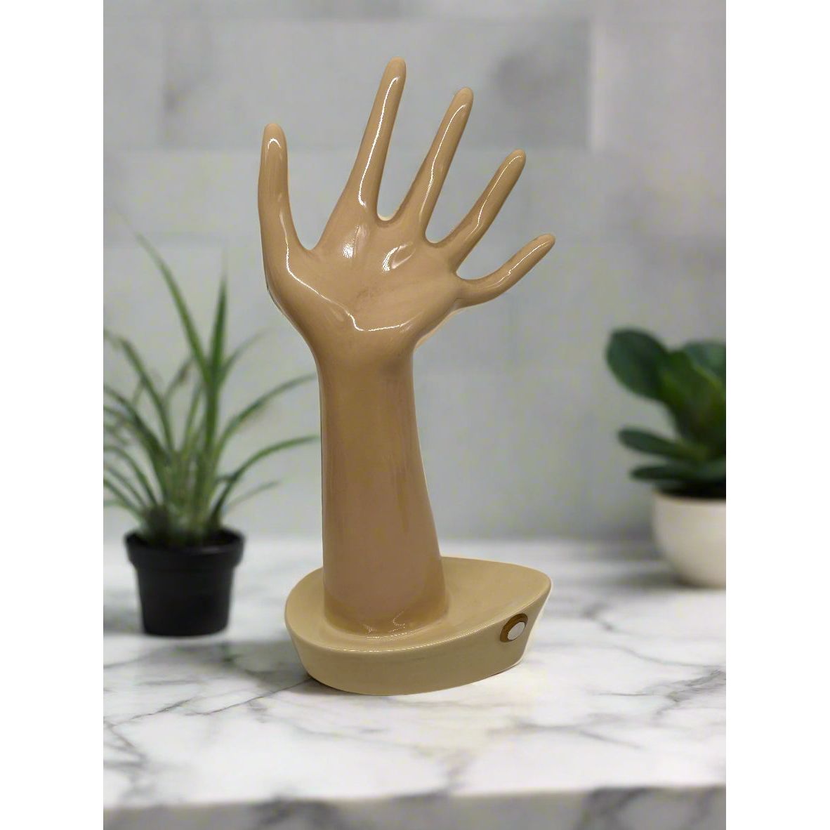 Ceramic Jewelry Hand Ring Holder THT Design