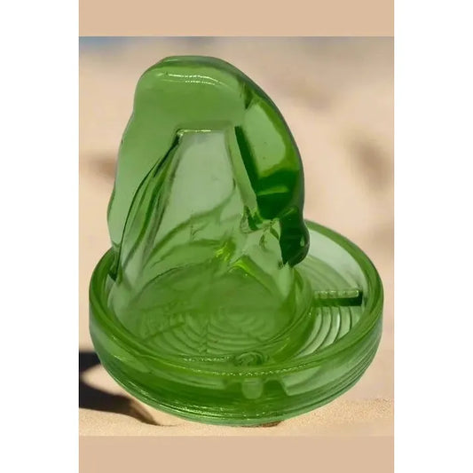 Bottoms Up Whiskey Glass w/Coaster