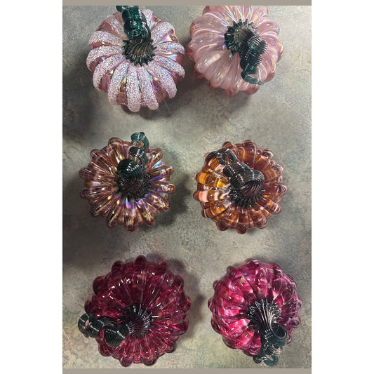 Art Glass Pumpkin
