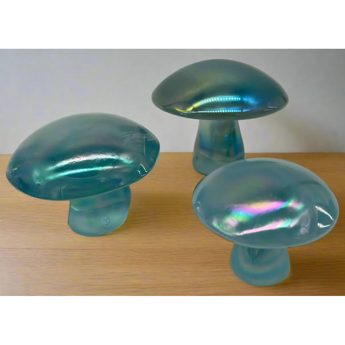 Solid Glass Mushroom