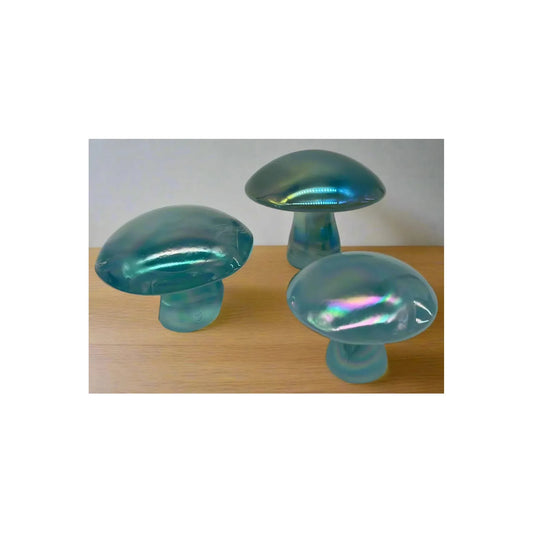 Solid Glass Mushroom