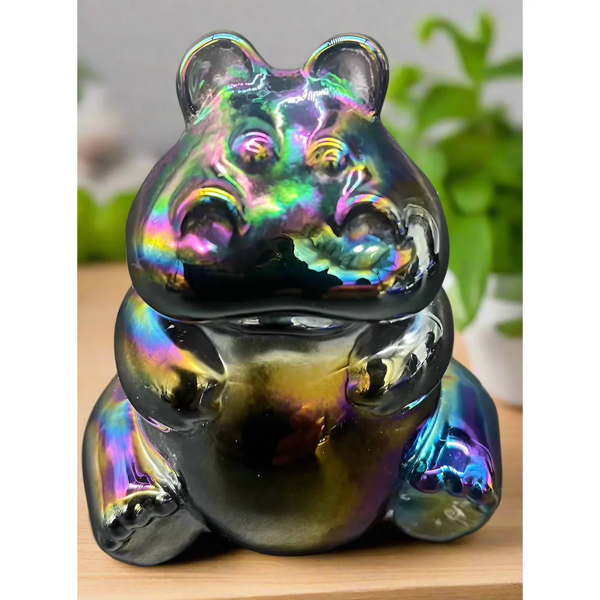 Solid Glass Fenton Hippopotamus "Hippo"