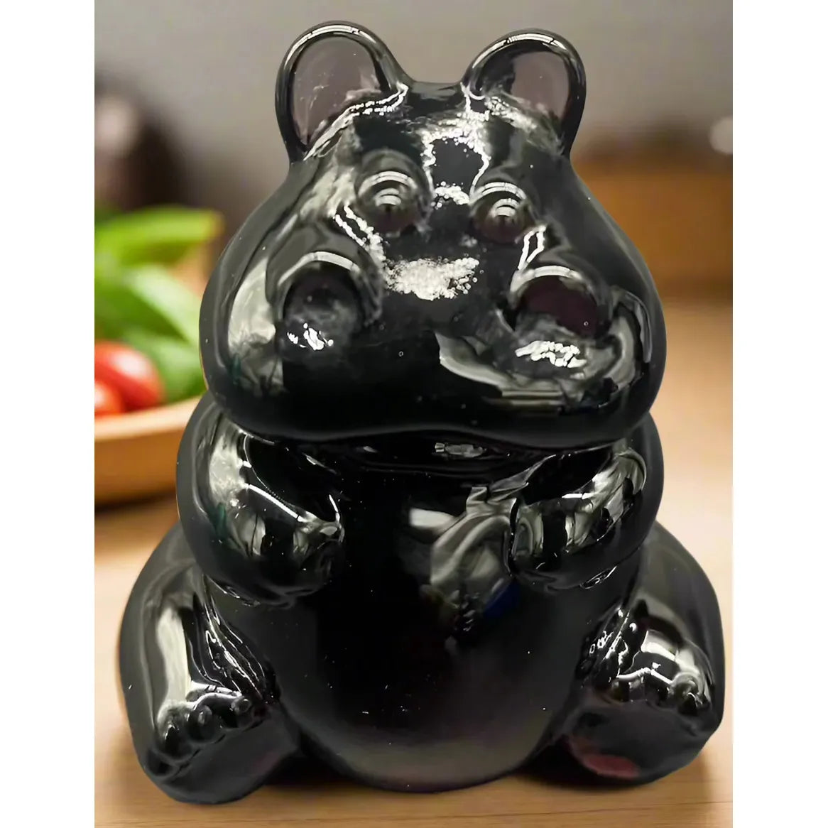 Solid Glass Fenton Hippopotamus "Hippo"