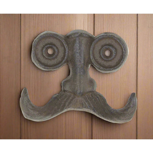 Cast Iron Single Hook - Mustache