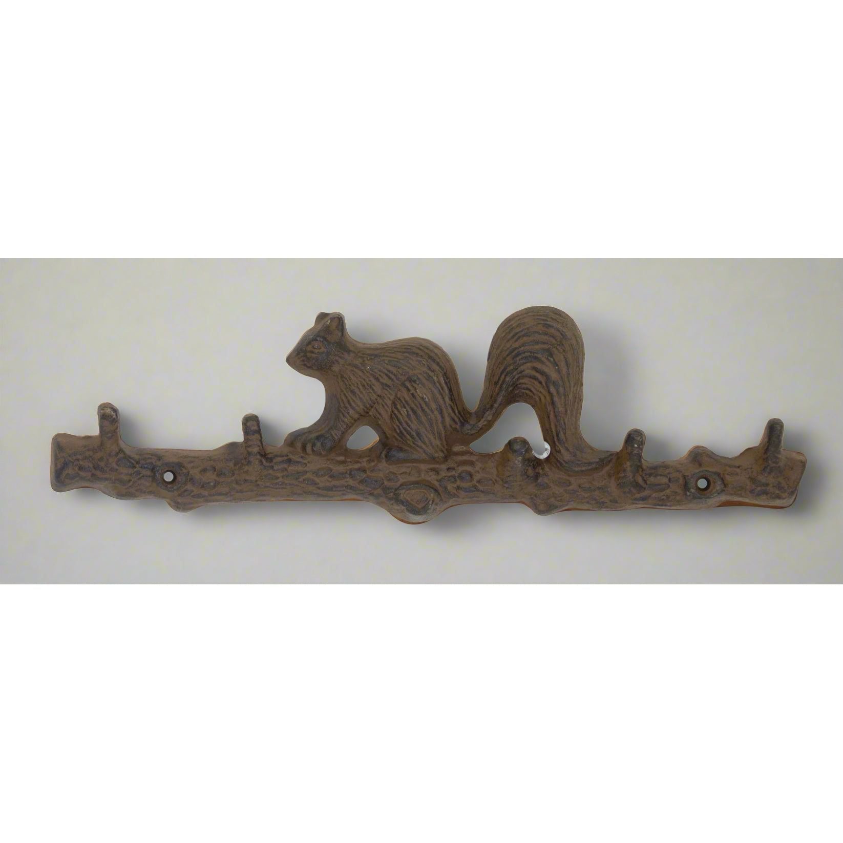 Squirrel Rack Cast Iron Squirrel Wall Rack (Rust) – Helen & Phil Rosso, Wholesale ...