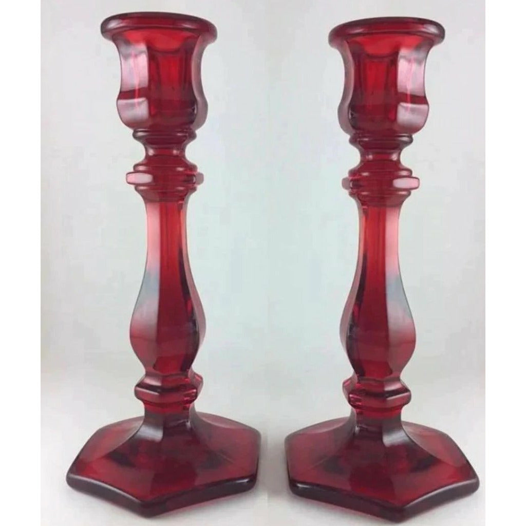 Panel Candlestick Holders