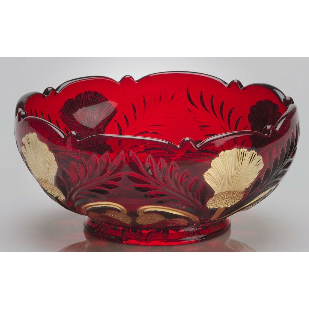 Inverted Thistle Serving Bowl